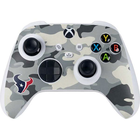 NFL Houston Texans Camo Xbox Series S Controller Skin