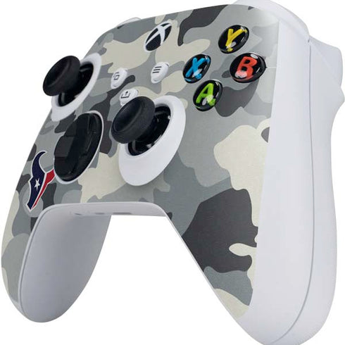 NFL Houston Texans Camo Xbox Series S Controller Skin
