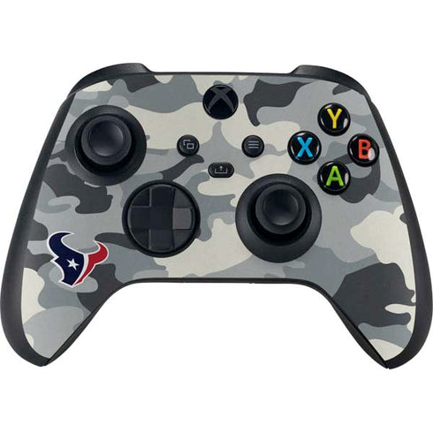 NFL Houston Texans Camo Xbox Series X Controller Skin