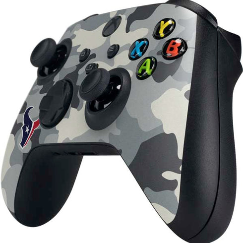 NFL Houston Texans Camo Xbox Series X Controller Skin