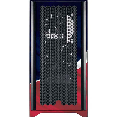 NFL Houston Texans Corsair 4000D Tempered Glass Mid-Tower ATX Case Skin