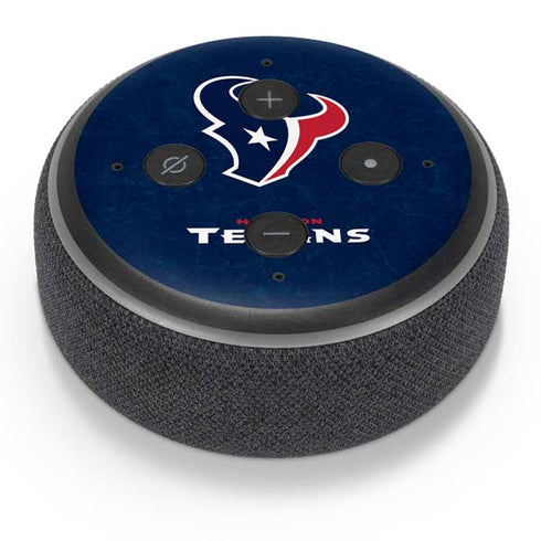 NFL Houston Texans Distressed Amazon Echo Dot Skin
