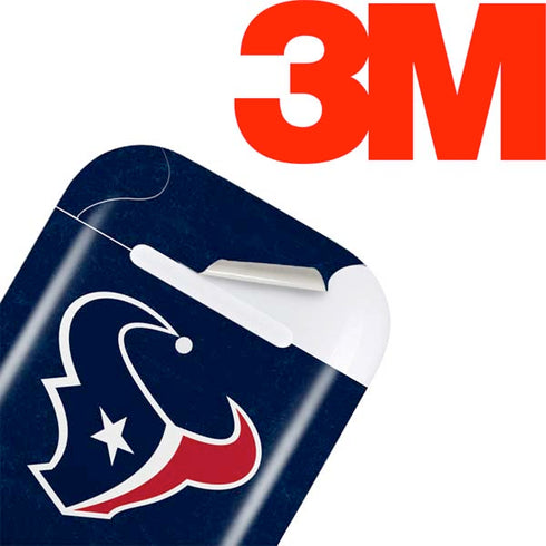 NFL Houston Texans Distressed Apple AirPods Skin