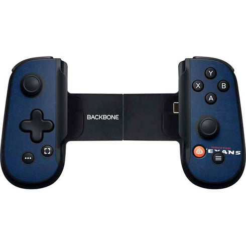 NFL Houston Texans Distressed Backbone One for iPhone Game Controller Skin