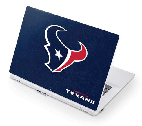 NFL Houston Texans Distressed Acer Chromebook Skin