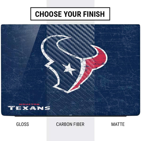 NFL Houston Texans Distressed Dell Vostro Skin