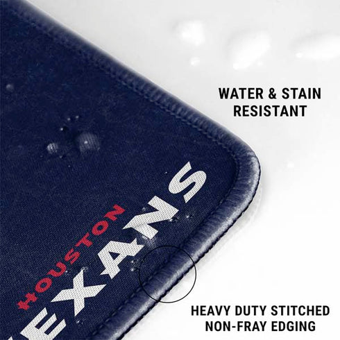 NFL Houston Texans Distressed Gaming Mouse Pad