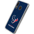 NFL Houston Texans Distressed Galaxy A20 Clear Case