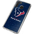 NFL Houston Texans Distressed Galaxy A21 Clear Case