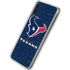 NFL Houston Texans Distressed Galaxy A50 Clear Case