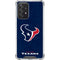 NFL Houston Texans Distressed Galaxy A52 5G Clear Case