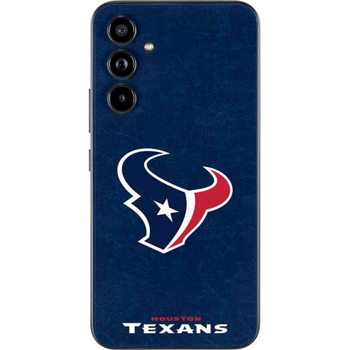 NFL Houston Texans Distressed Galaxy A54 5G Skin