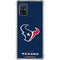 NFL Houston Texans Distressed Galaxy A71 5G Clear Case