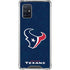 NFL Houston Texans Distressed Galaxy A71 5G Clear Case