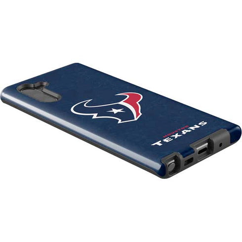 NFL Houston Texans Distressed Galaxy Note 10 Pro Case