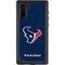 NFL Houston Texans Distressed Galaxy Note 10 Waterproof Case