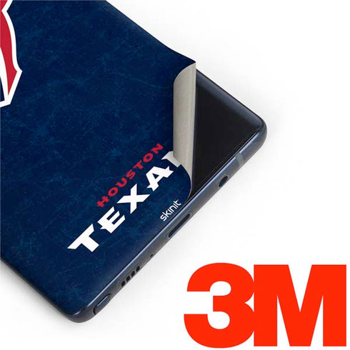 NFL Houston Texans Distressed Galaxy Note 9 Skin