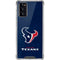 NFL Houston Texans Distressed Galaxy Note20 5G Clear Case