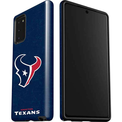 NFL Houston Texans Distressed Galaxy Note20 5G Pro Case