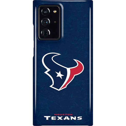 NFL Houston Texans Distressed Galaxy Note20 Ultra 5G Lite Case
