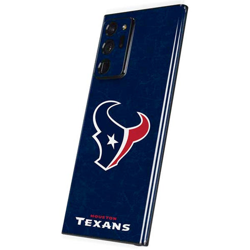 NFL Houston Texans Distressed Galaxy Note20 Ultra 5G Skin