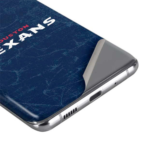 NFL Houston Texans Distressed Galaxy S20 Plus Skin