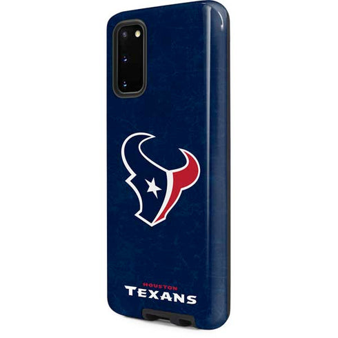 NFL Houston Texans Distressed Galaxy S20 Pro Case