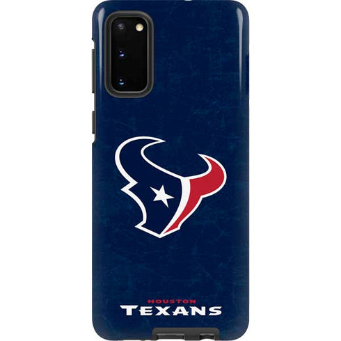 NFL Houston Texans Distressed Galaxy S20 Pro Case