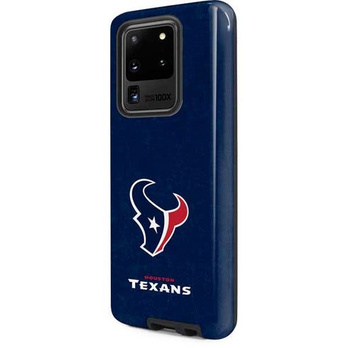 NFL Houston Texans Distressed Galaxy S20 Ultra 5G Pro Case