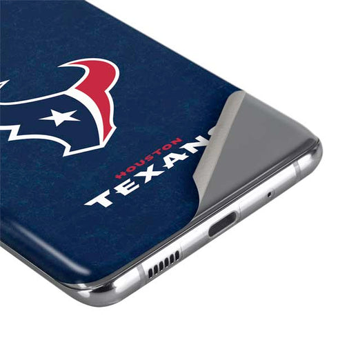 NFL Houston Texans Distressed Galaxy S20 Ultra 5G Skin
