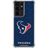 NFL Houston Texans Distressed Galaxy S21 Ultra 5G Clear Case
