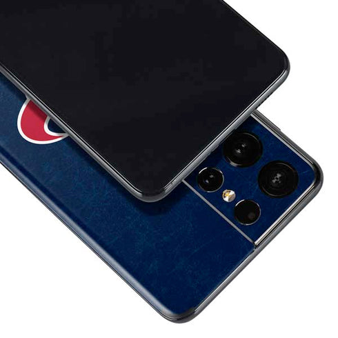 NFL Houston Texans Distressed Galaxy S21 Ultra 5G Skin