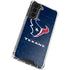 NFL Houston Texans Distressed Galaxy S22 Clear Case