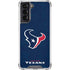 NFL Houston Texans Distressed Galaxy S22 Clear Case
