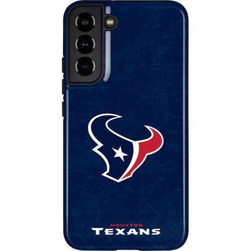 NFL Houston Texans Distressed Galaxy S22 Plus Pro Case