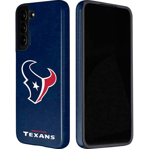 NFL Houston Texans Distressed Galaxy S22 Pro Case