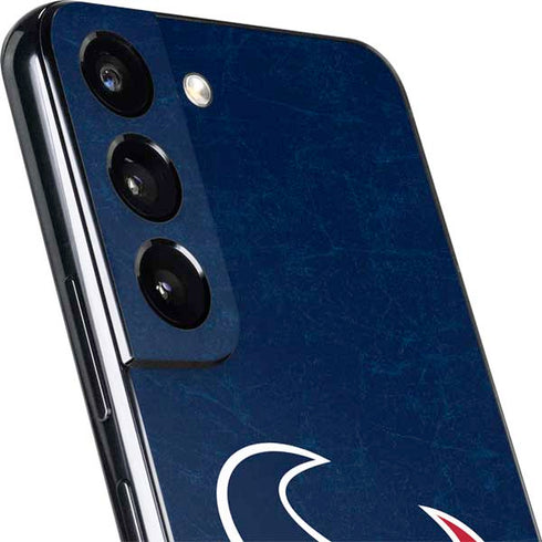 NFL Houston Texans Distressed Galaxy S22 Skin