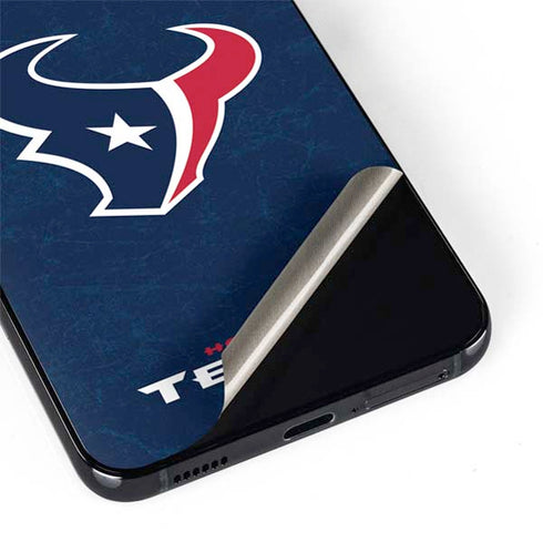 NFL Houston Texans Distressed Galaxy S22 Skin