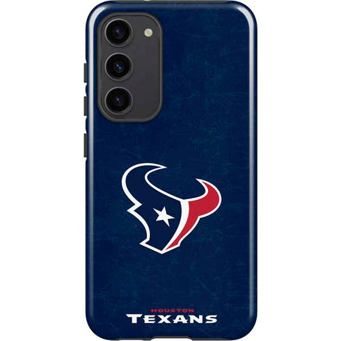 NFL Houston Texans Distressed Galaxy S23 Plus Pro Case