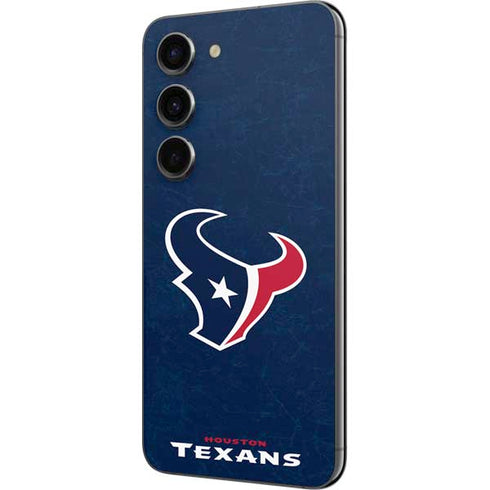 NFL Houston Texans Distressed Galaxy S23 Skin