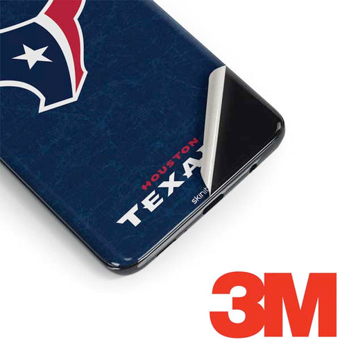 NFL Houston Texans Distressed Galaxy S9 Plus Skin