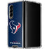 NFL Houston Texans Distressed Galaxy Z Fold4 5G Clear Case