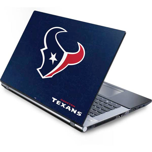NFL Houston Texans Distressed Generic Laptop Skin