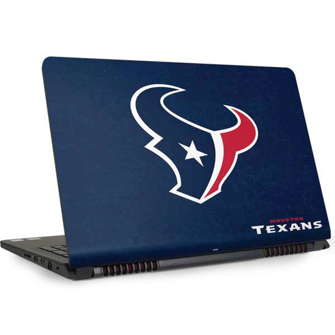 NFL Houston Texans Distressed Dell Inspiron Skin