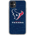 NFL Houston Texans Distressed iPhone 11 Clear Case