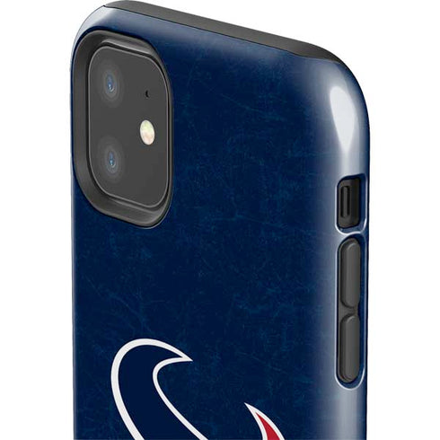 NFL Houston Texans Distressed iPhone 11 Impact Case