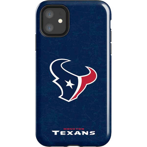 NFL Houston Texans Distressed iPhone 11 Impact Case