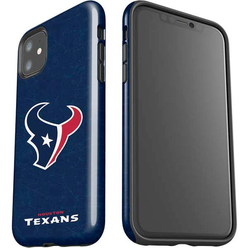 NFL Houston Texans Distressed iPhone 11 Impact Case
