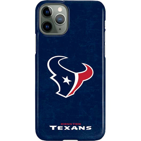 NFL Houston Texans Distressed iPhone 11 Pro Lite Case