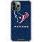 NFL Houston Texans Distressed iPhone 11 Pro Max Clear Case